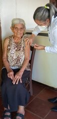 COVID-19: vacinação de idosos com 85 anos ou mais começou em Garruchos