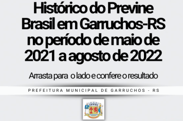 Histórico do Programa Previne Brasil em Garruchos