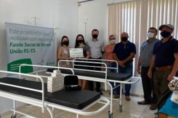 Saúde recebe equipamento do fundo social do Sicredi pela associação da pecuária