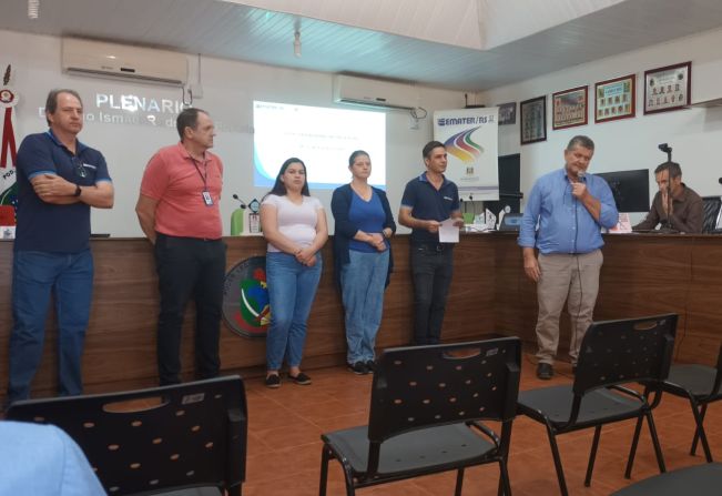 Garruchos sedia reunião microrregional da Emater/RS-Ascar