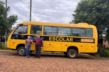 Aquisição de Novo Ônibus Rural Escolar em Garruchos