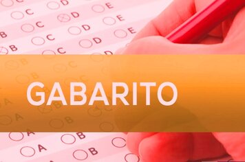 Sai Gabarito do Processo Seletivo 02/2019